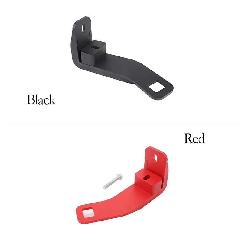 For Toyota Land Cruiser Prado 250 LC250 2024 2025 Car Iron Tow Hook Rescue Rear Trailer Hook Metal Red Black Cover Accessories