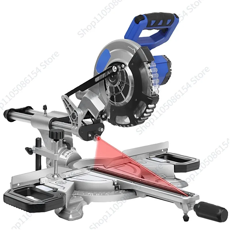 

Brushless lithium battery tie rod saw wireless push-pull miter saw saw aluminum machine