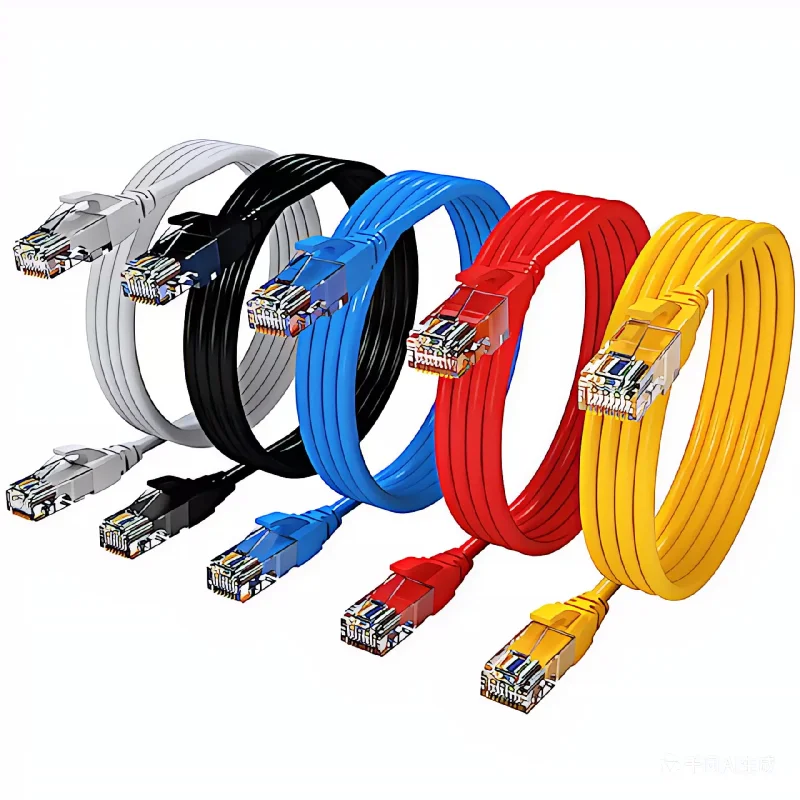Cat6/6A Cat7 Cat8 Ethernet Cable RJ45 Network Patch Cord Pure Copper Gigabit 10Gbps Unshielded/Shielded LAN Wire For Router PC