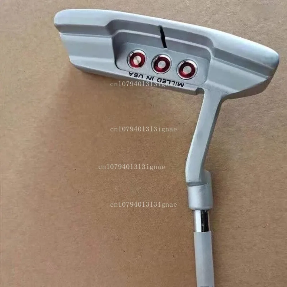 New  Squareback Straight Golf Putters 32-35 Inch Steel Shaft With Head Cover