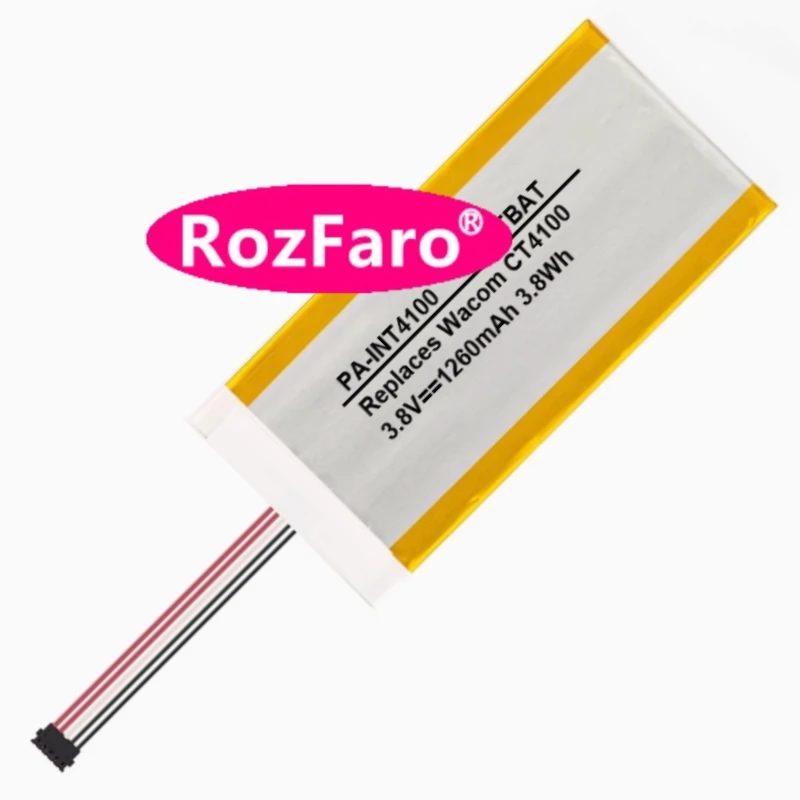 RozFaro PR-234385G PA-INT4100 CTL-4100 Replaces Battery For Wacom Intuos S CTL4100 CTL6100 CTL6100WL Digital Drawing Tablet