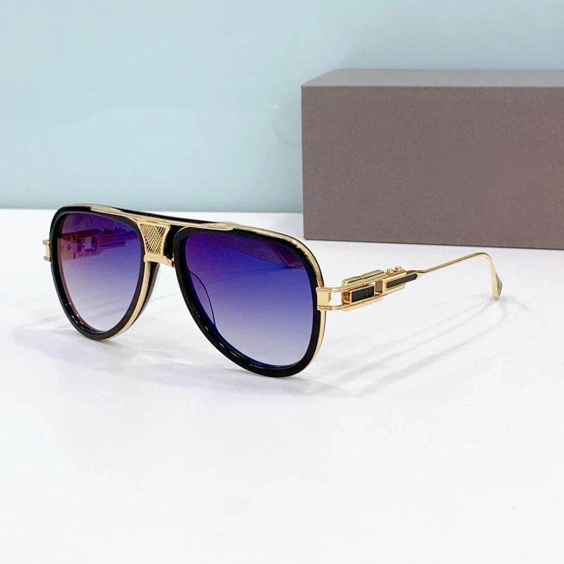 

DTS460 GRAND DECADE Pilot Alloy Luxury Designer Women Sunglasses 2025 Men Fashion Outdoor Eyewear Shades For Travel