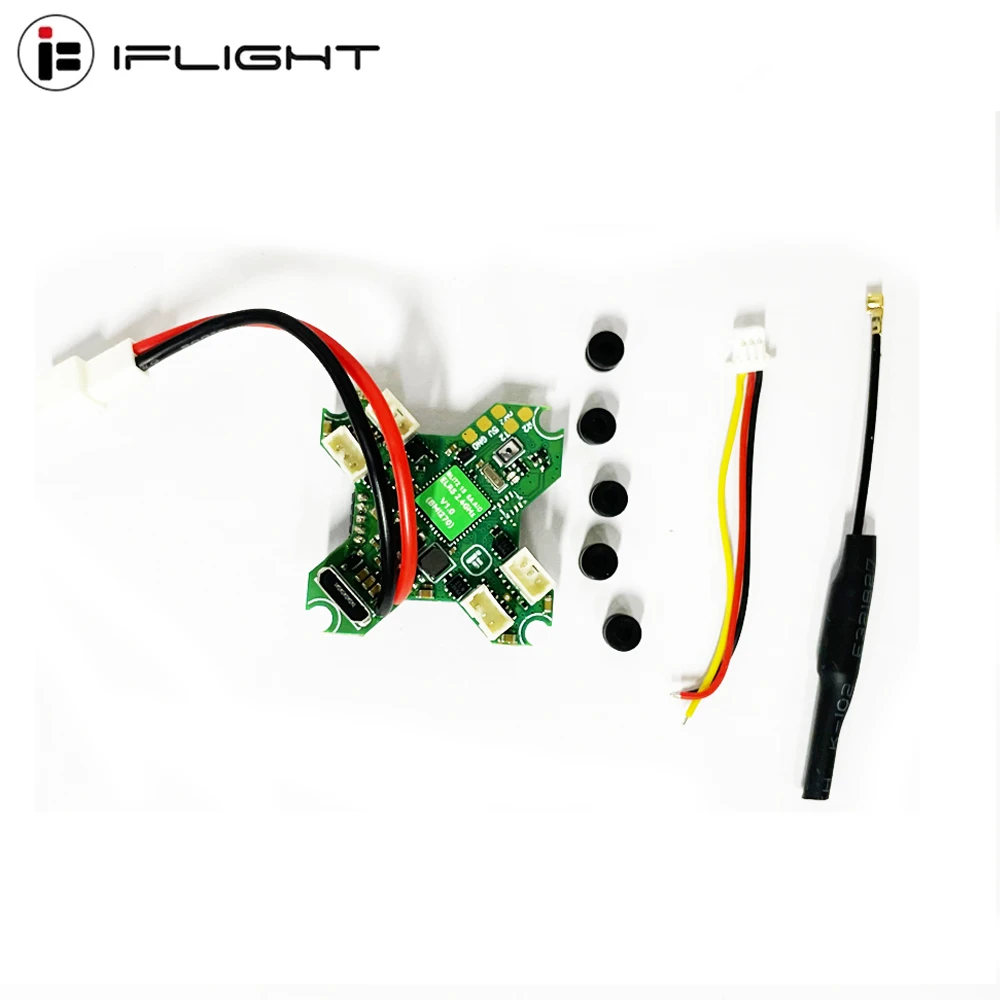 

IFlight BLITZ F411 F4 1S 5A Whoop AIO Flight Controller with 50mW VTX and Built-in ELRS Receiver for RC FPV Racing Drone Parts