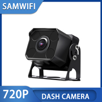 12-24V Car Camera IR Night Vision 720P AHD Vehicle Rear View Truck Starlight Night Vision Rear View Camera For Bus Car