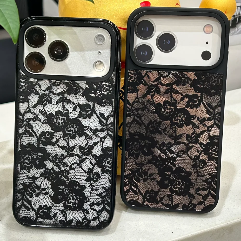 

Black Rose Phone Cover for IPhone 12 13 14 15 16 17 Pro Max Case for IPhone 17Air
