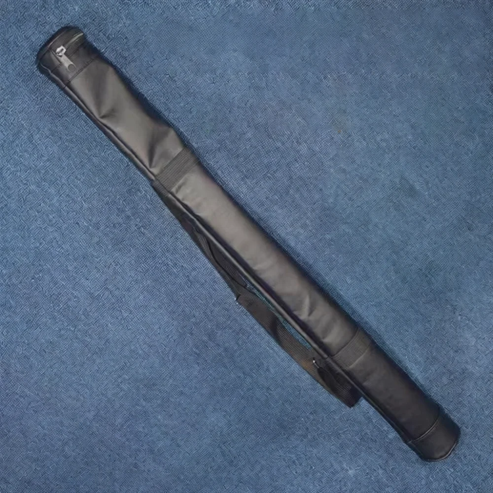 Professional Baseball Bat Pouch Softball Equipment Carry Case Leather Texture Sport Organizer Protective Storage Bag