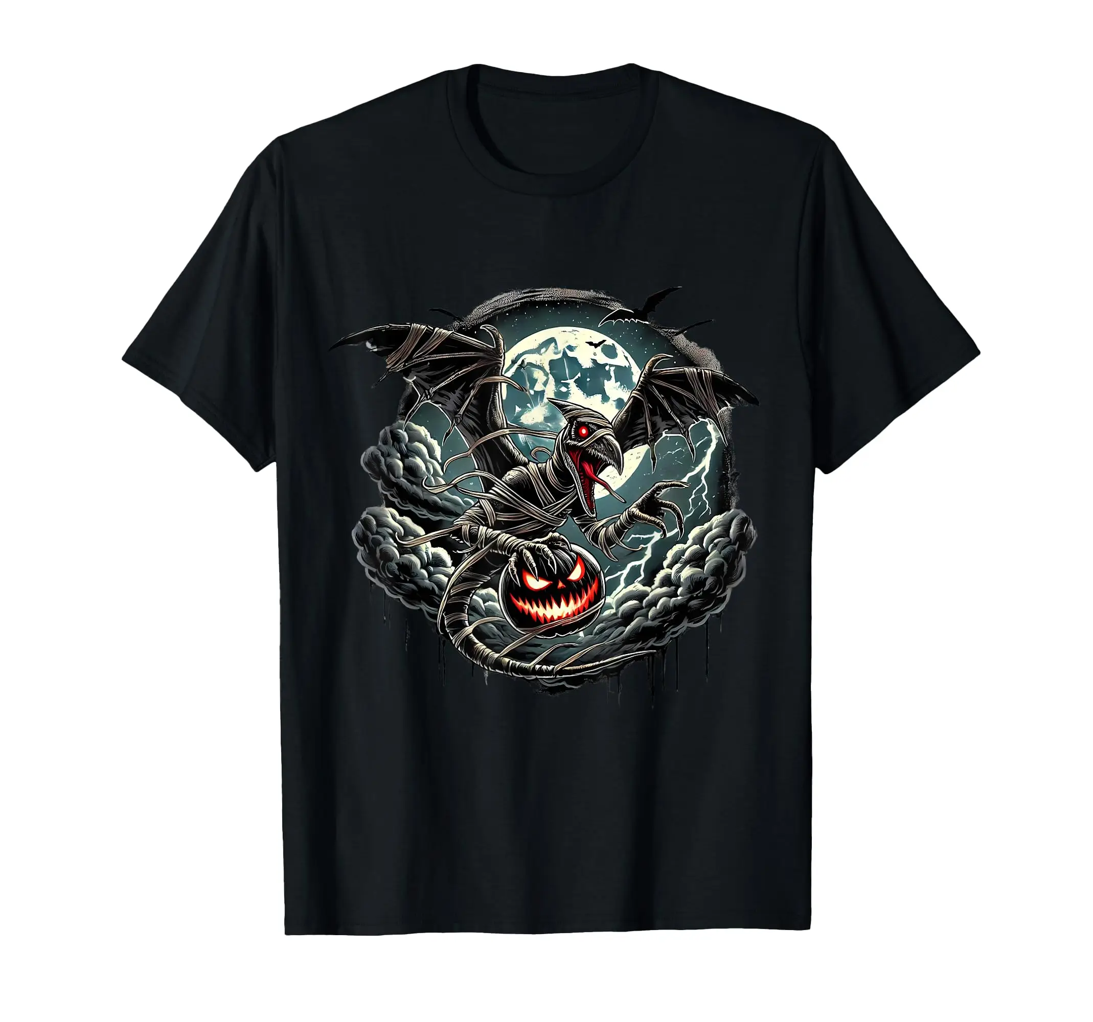 

Pterosaur flying Pumpkin Halloween monsters T-Shirt