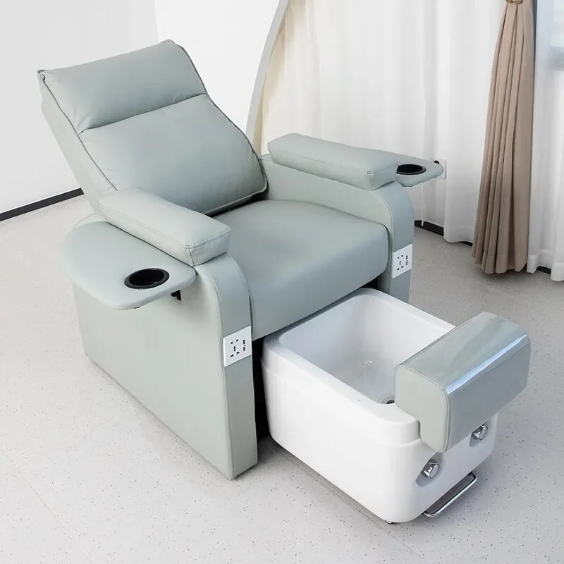 

Single person can lie flat manicure sofa chair beauty salon chair head treatment salon