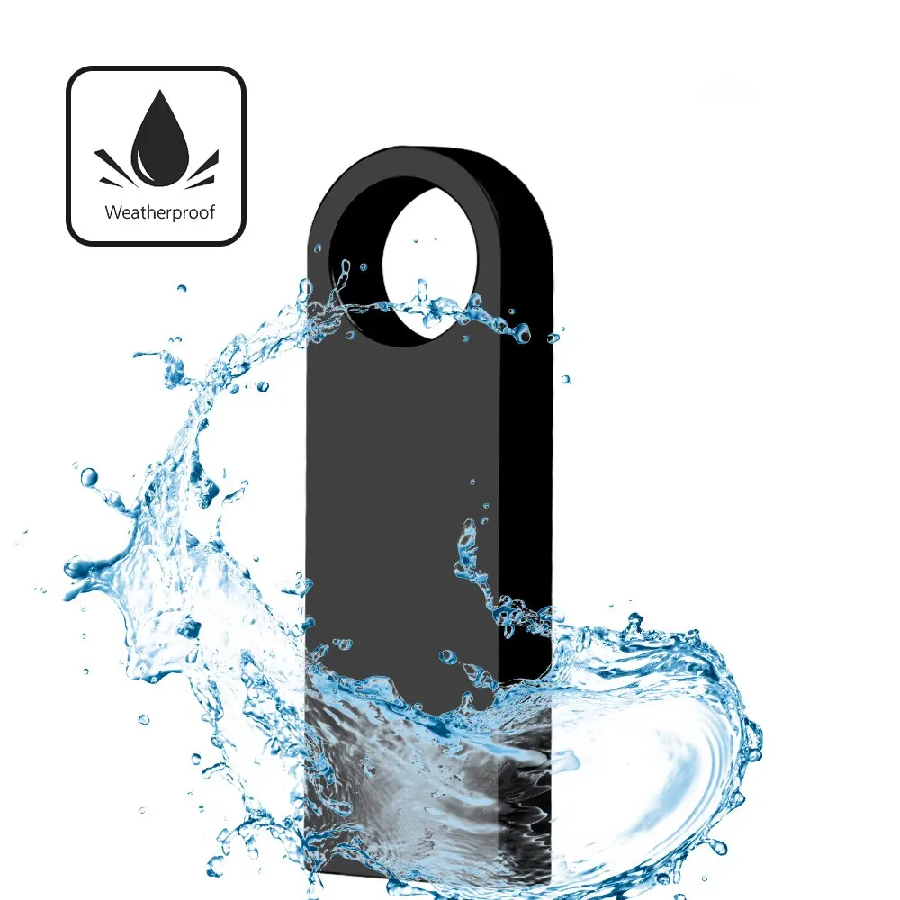 USB3.0 Flash Drives 128gb High Speed Metal Waterproof Black Pen Drive 64gb Memory Stick USB Memories Storage for PC image 5