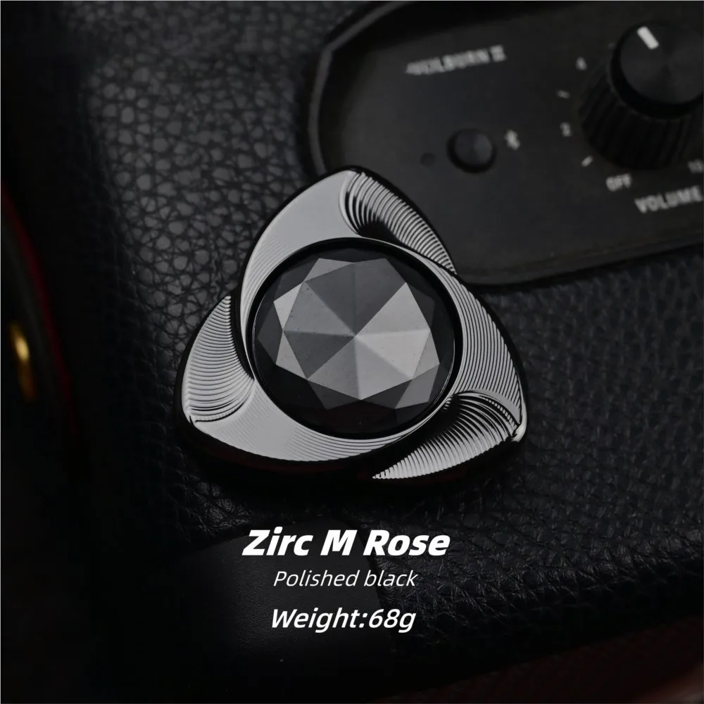 Kinetiek Azië Pacifi EDC M Rose Fidget Spinner Stress Relief Speelgoed Zirkonium Fidget Speelgoed Voor Volwassenen Angst Relief Gadgets