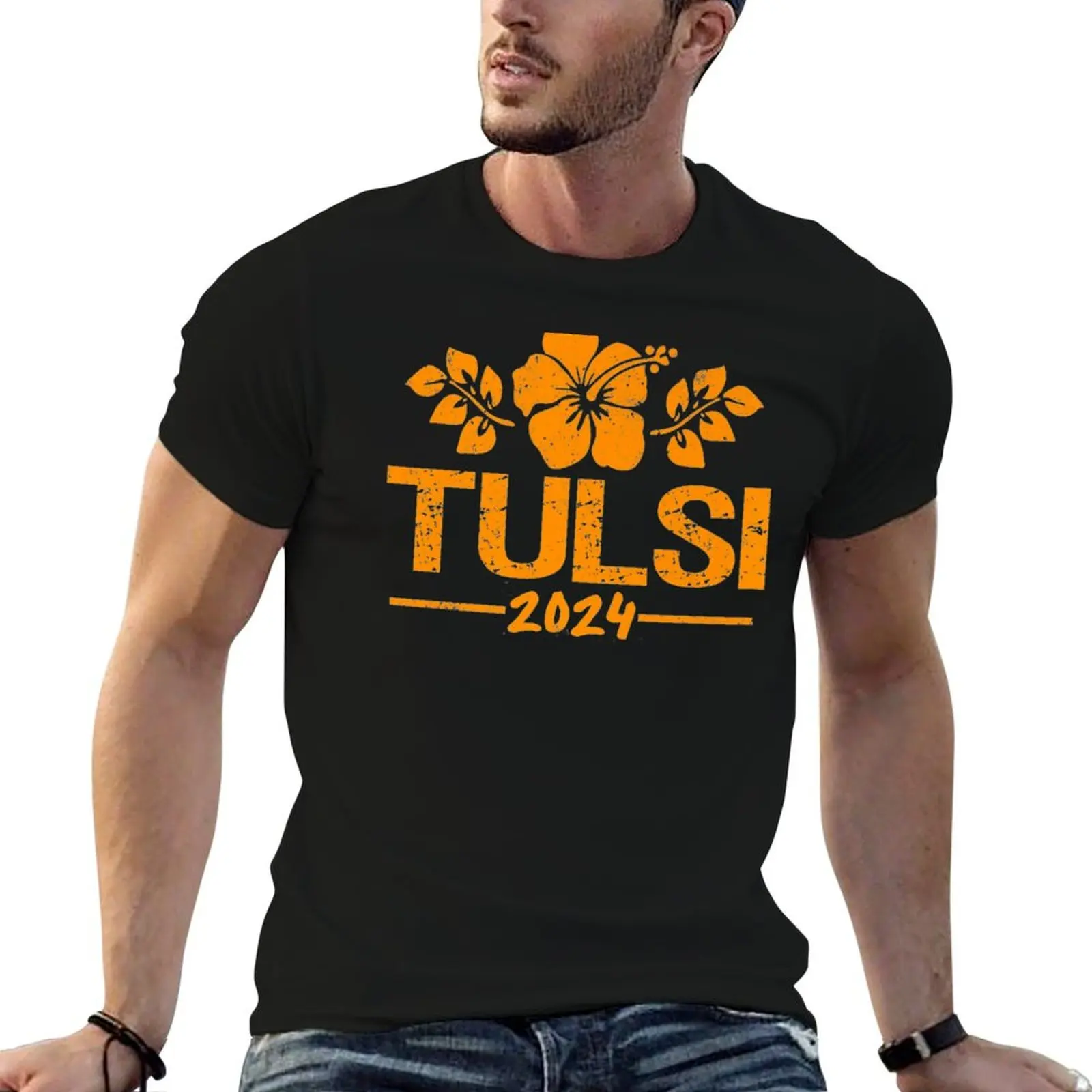 

t man shirts men shirt casual luxury 2024 Tulsi for man Gabbard T-Shirt t