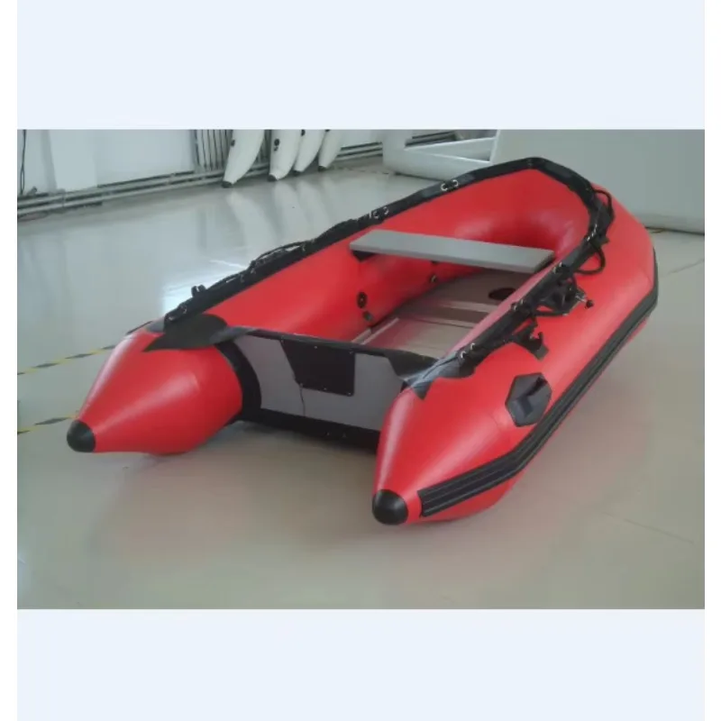 2026 pvc inflatable boat inflatable rowing boat rigid inflatable boats with aluminum floor