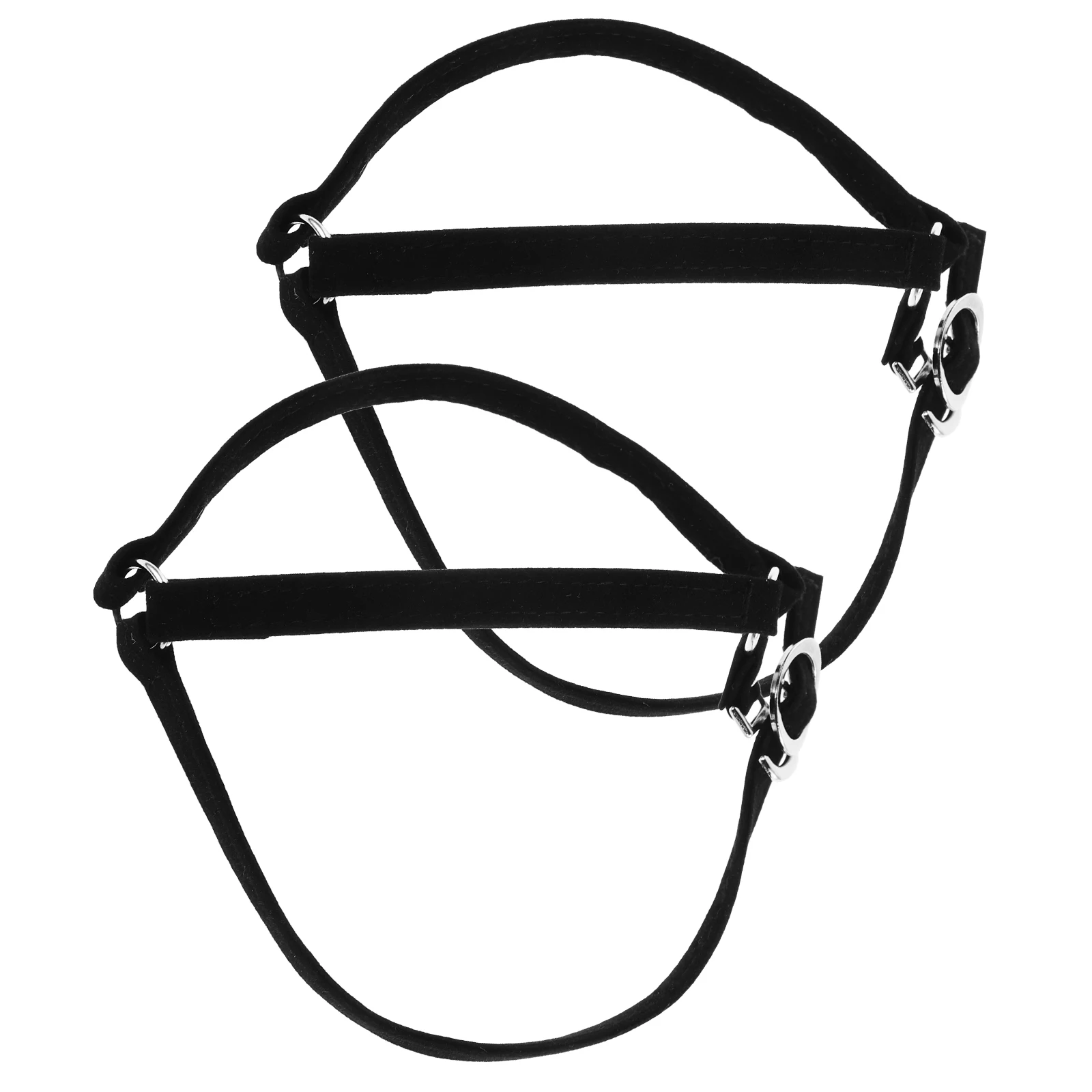 

2pcs High Heels Adjustable Ankle Strap Women Detachable Shoe Straps Comfortable Triangular Fixation Prevents Slipping Suitable