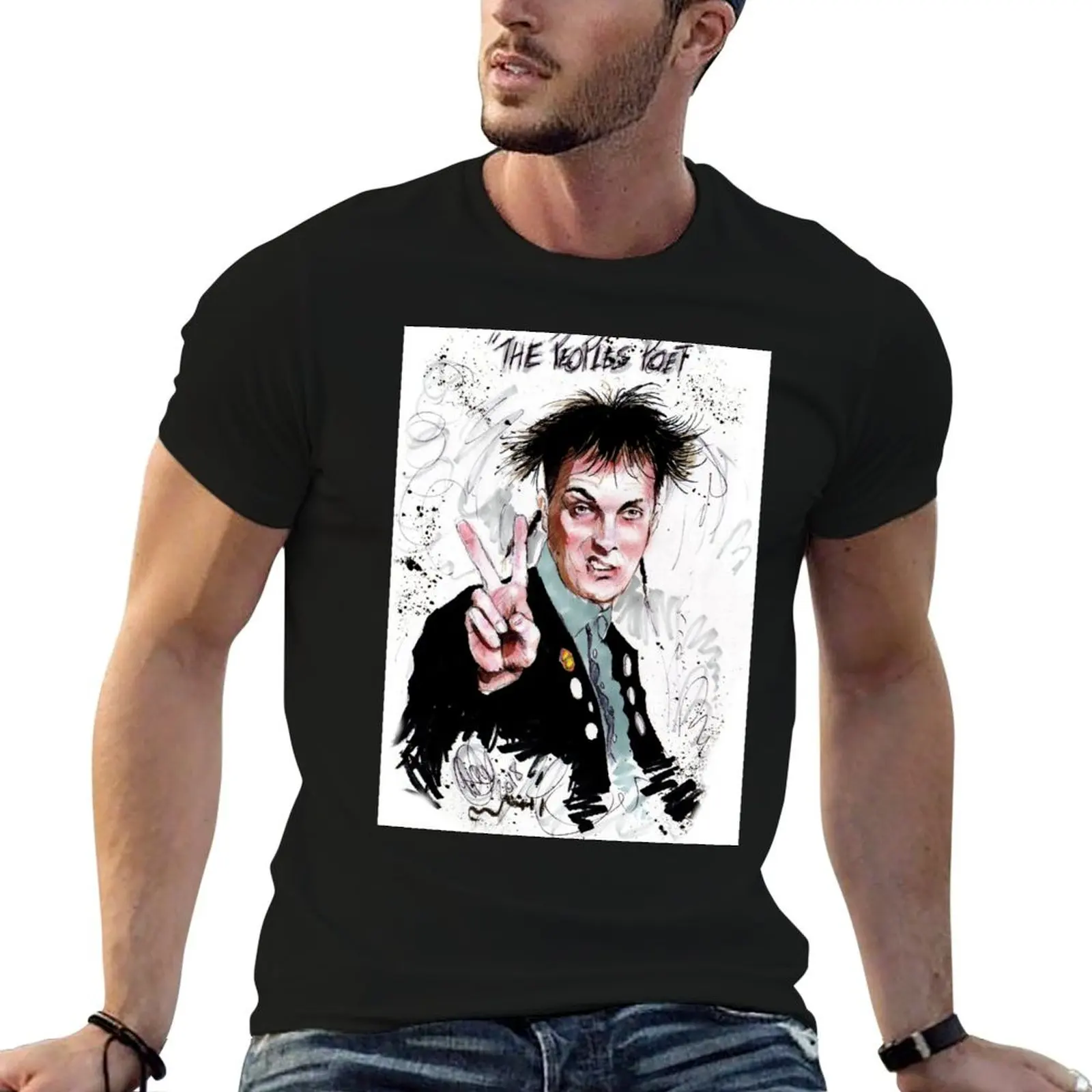 

Rik Mayall T-Shirt customs anime figures heavy weight t shirts for men