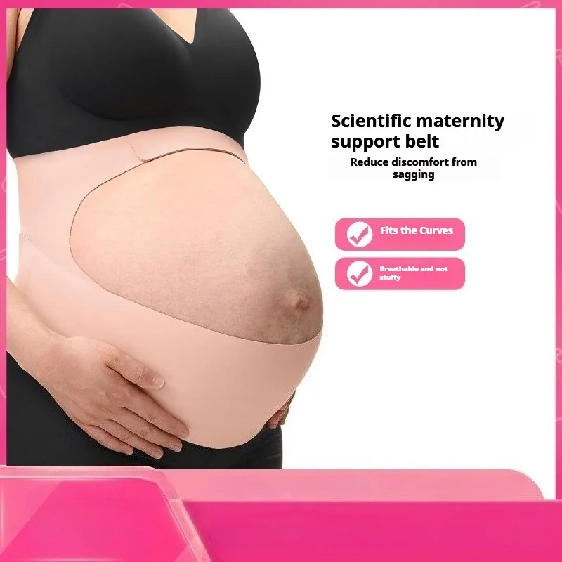 Zwangerschapsgordel uit één stuk Verstelbare tailleverzorging Zwangere ondersteuning Buikband Dunne zwangerschapsbuikbracebeschermer