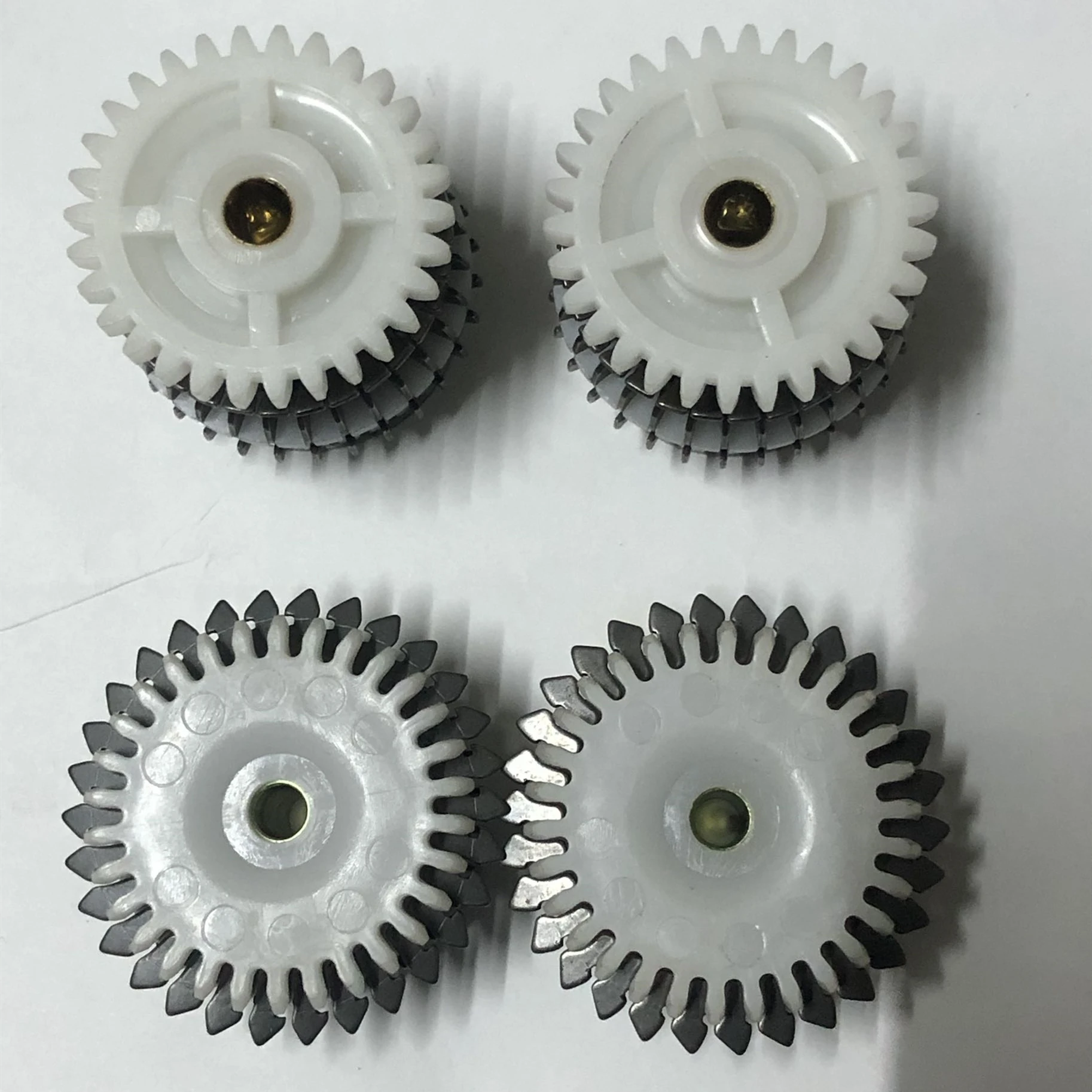 4PCS Main / Needle Split Drum Wheel Kit Assembly Knitting Machine Replacement Accessory Fit for Silver Reed SK270 SK370