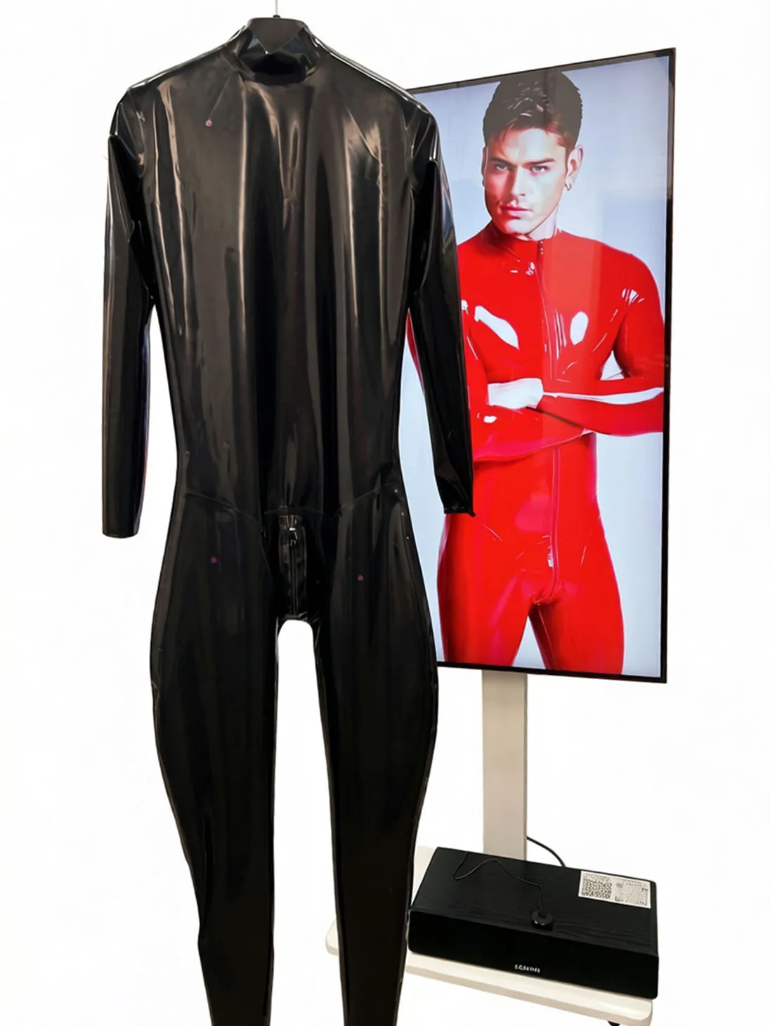 Customized Unitard Long Sleeves Stage Ready Costume Zipper Design​