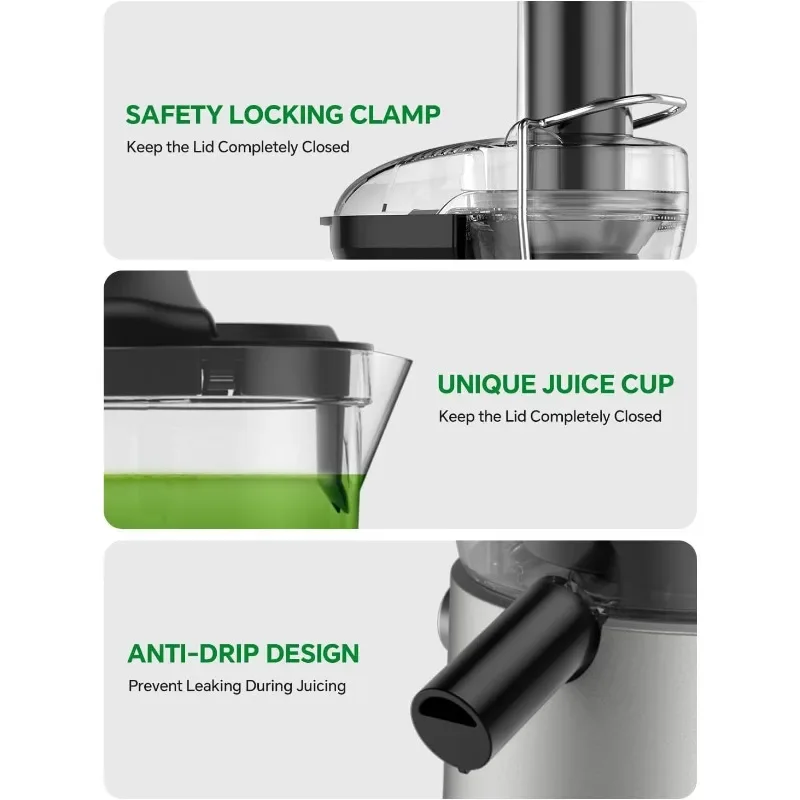 CHOPJOY  blender mixer   Feed Chute for Whole Kitchen Appliances   Speeds blender mixer    Yield, blender mixer