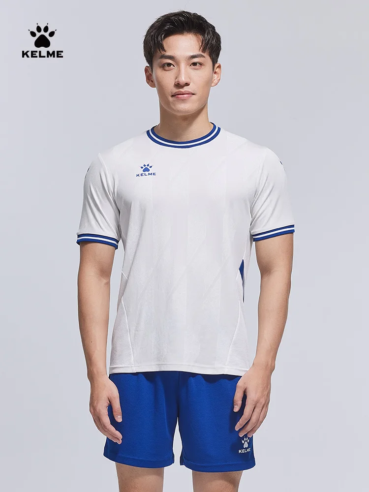 Kelme Football Jersey Custom Jersey Adult Game Team Uniform Football Sports Training Suit Breathable And Quick Drying Soccer