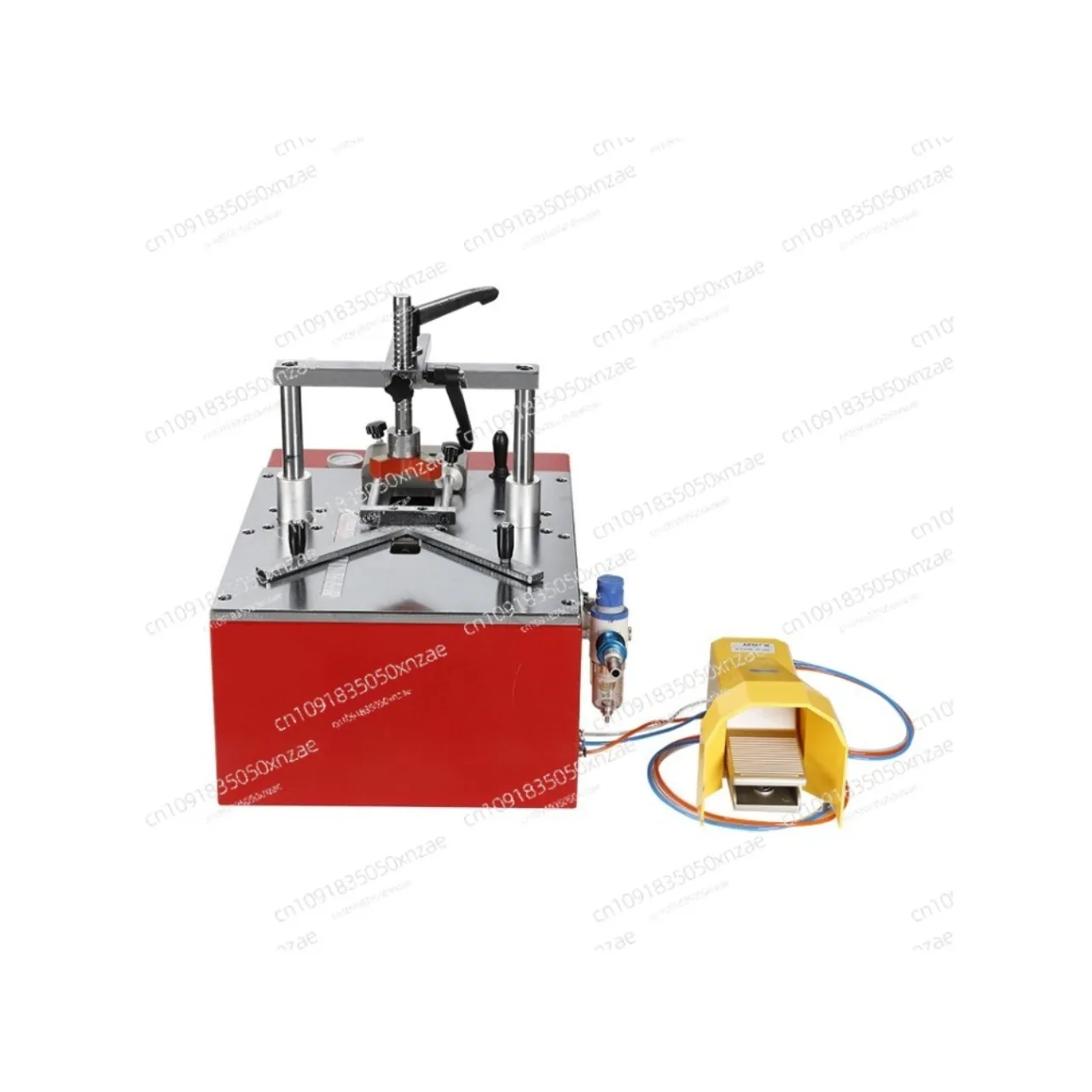 Pneumatic nail angle machine woodworking assembly photo frame decorative picture frame gift box automatic edge banding machine