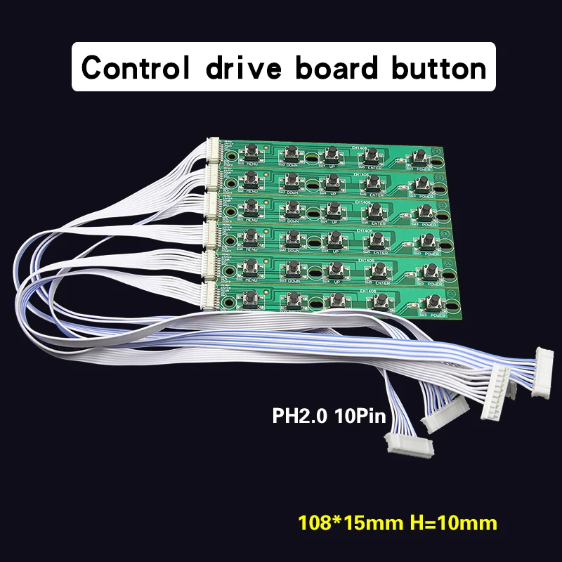 LCD Screen Control Driver Board Button Board 5 Key OSD Button