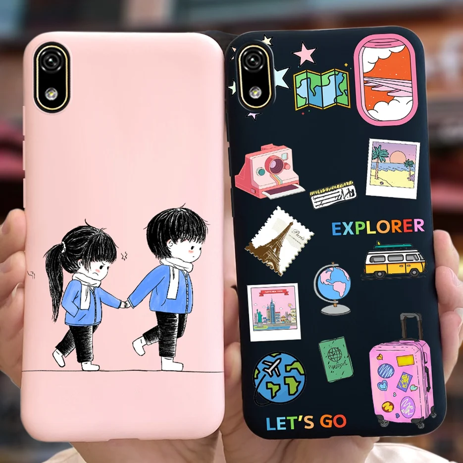 For Huawei Y5 2019 Case Honor 8S	KSE-LX9 Cute Bear Cartoon Cover 5.71'' Soft Silicone Phone Case For Huawei Y5 2019 Honor8S Bags