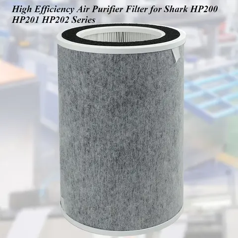 Shark HP200 HP201 HP202 Replacement HEPA Filter - High Efficiency Air Purifier Filter for Shark HP200 HP201 HP202 Series