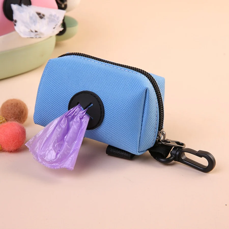 Velcro canvas pet toilet bag storage bag