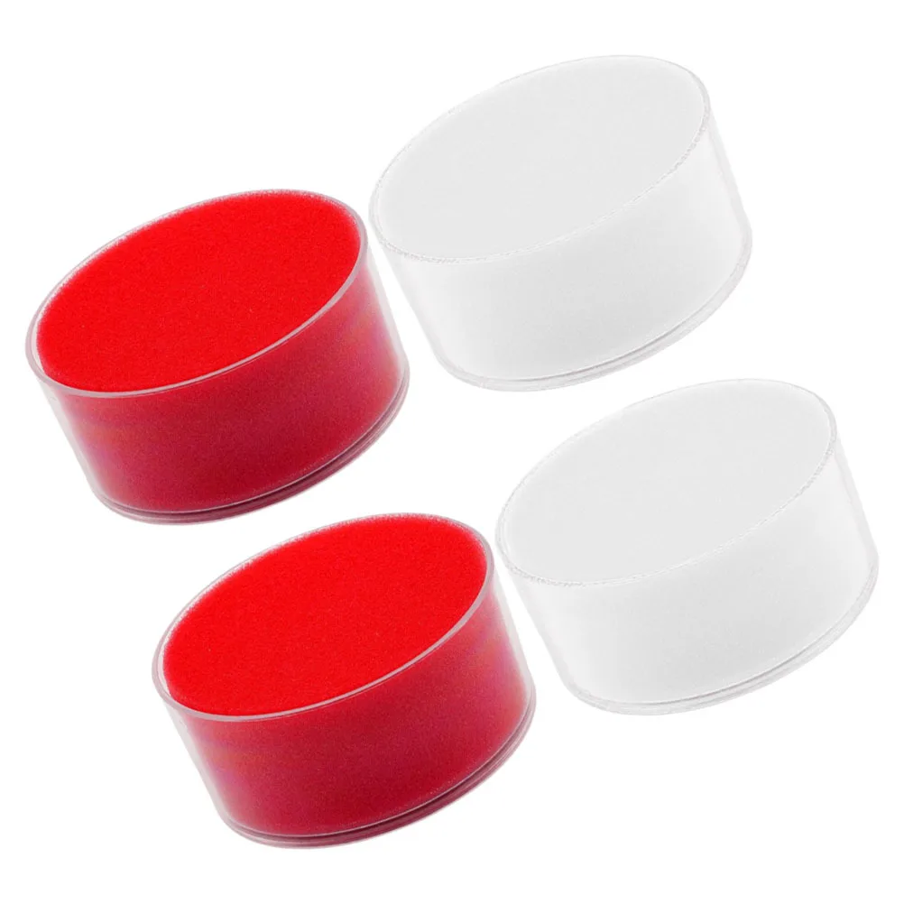 Tanque de conteo de dinero de esponja para manipulación de efectivo, uso en tienda bancaria, esponja húmeda para contar dinero, suministros de cajero de escritorio, 4 Uds.