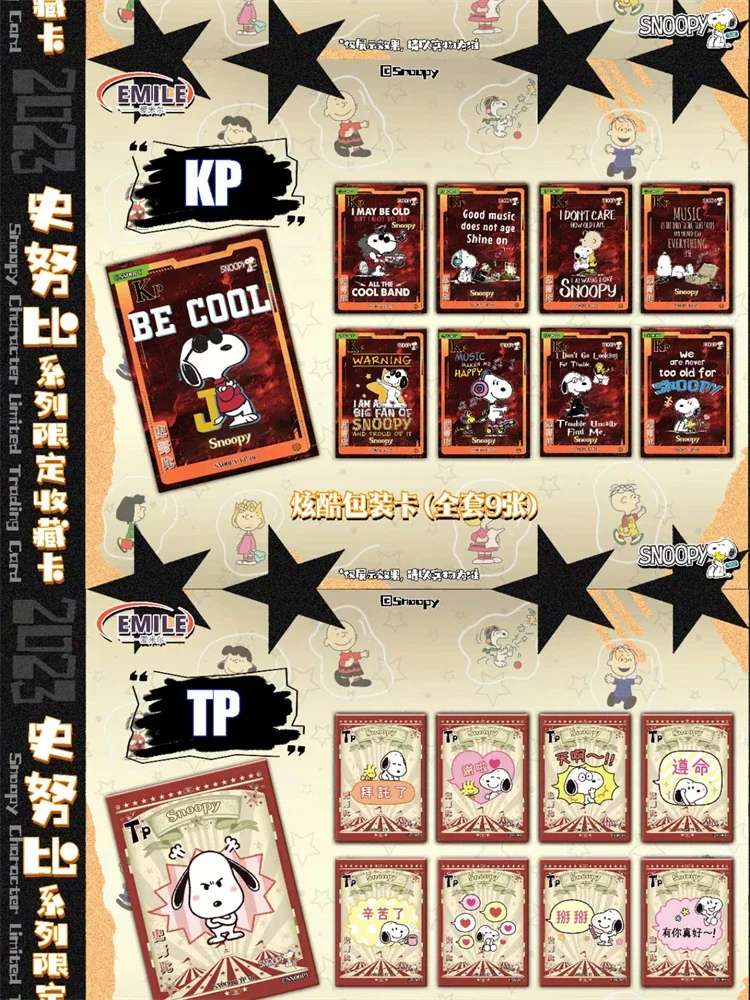Cartes de collection Anime Snoopy, édition d'anniversaire, cartes à collectionner limitées, cartes de collection Rares HR PR DP, cadeaux d'anniversaire pour enfants