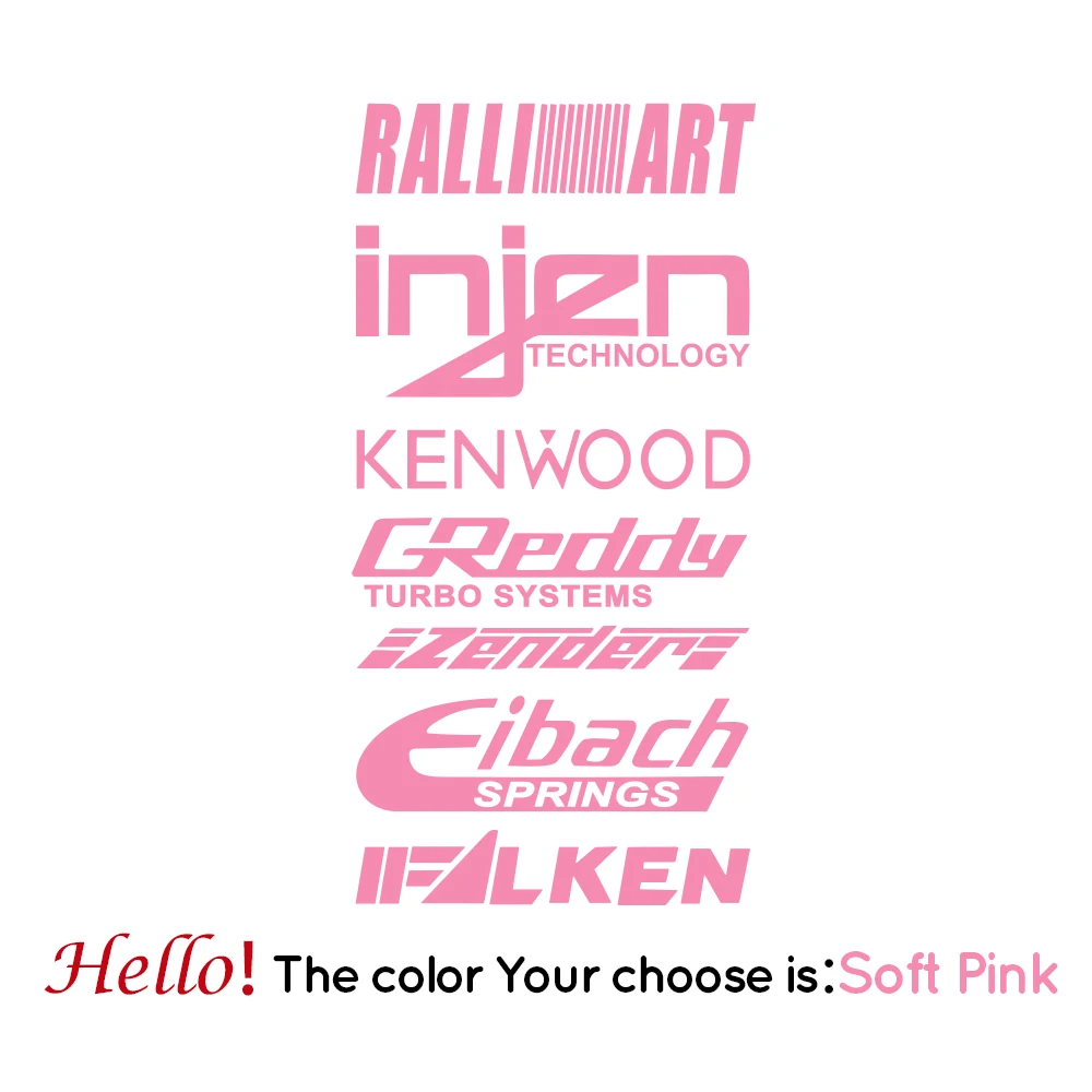 1 قطعة مضحك Injzn kenwood النص الدراجة ملصق ملصقات السيارات والشارات الكربون ملصق السيارات ملصق ديكور المنزل ملصقات جدار