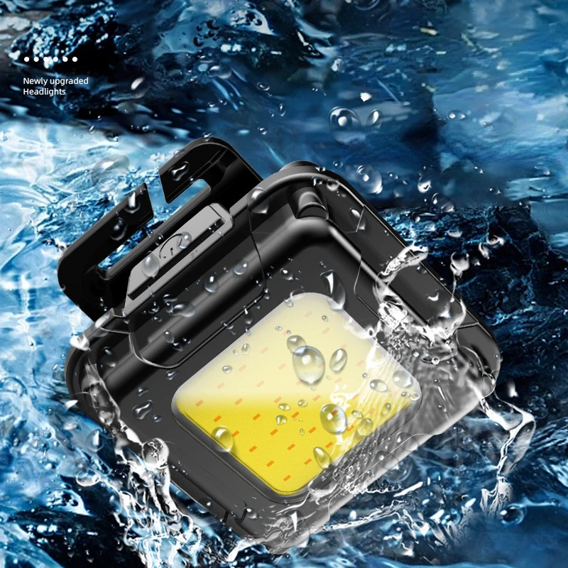 Led faro portachiavi luce esterna multifunzionale portatile pesca in montagna campeggio spedizione luce di emergenza