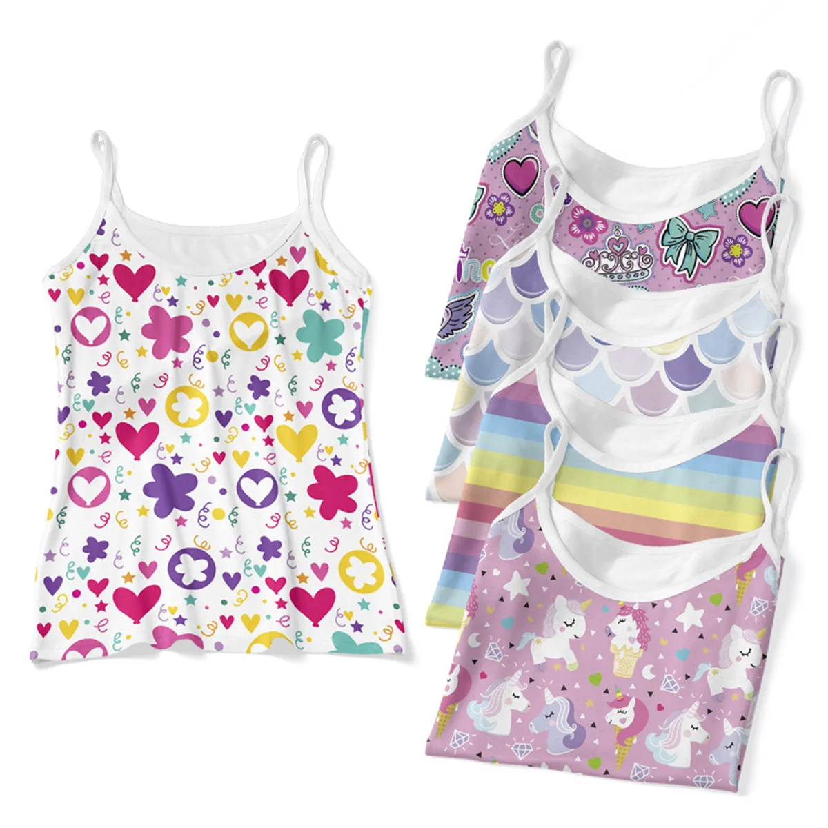 Girls Clothing Camisole Baby Sleeveless Vest Top