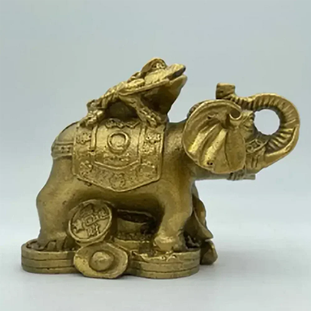 Pure Copper Is Like a Golden Toad, and Brass Is Rich and Glorious Like a Toad Ornament