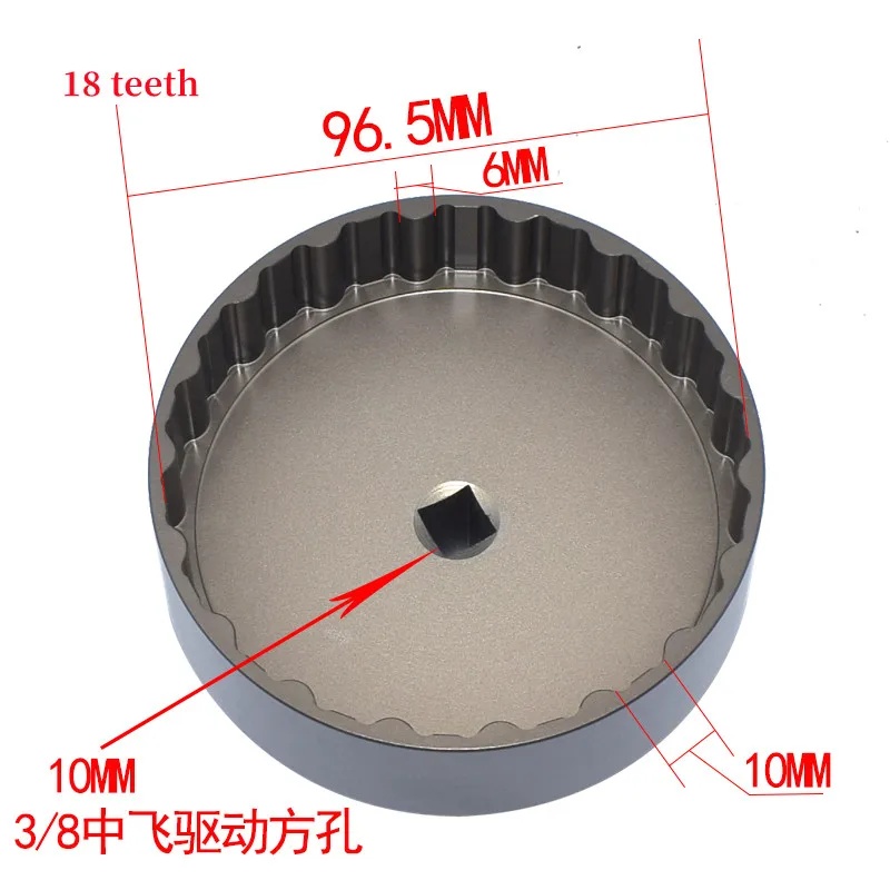 1Pcs For Bentley Bentayga Engine Oil Filter Cartridge Disassembly Wrench Hand Tools Automotivo Automobiles Parts Accessories