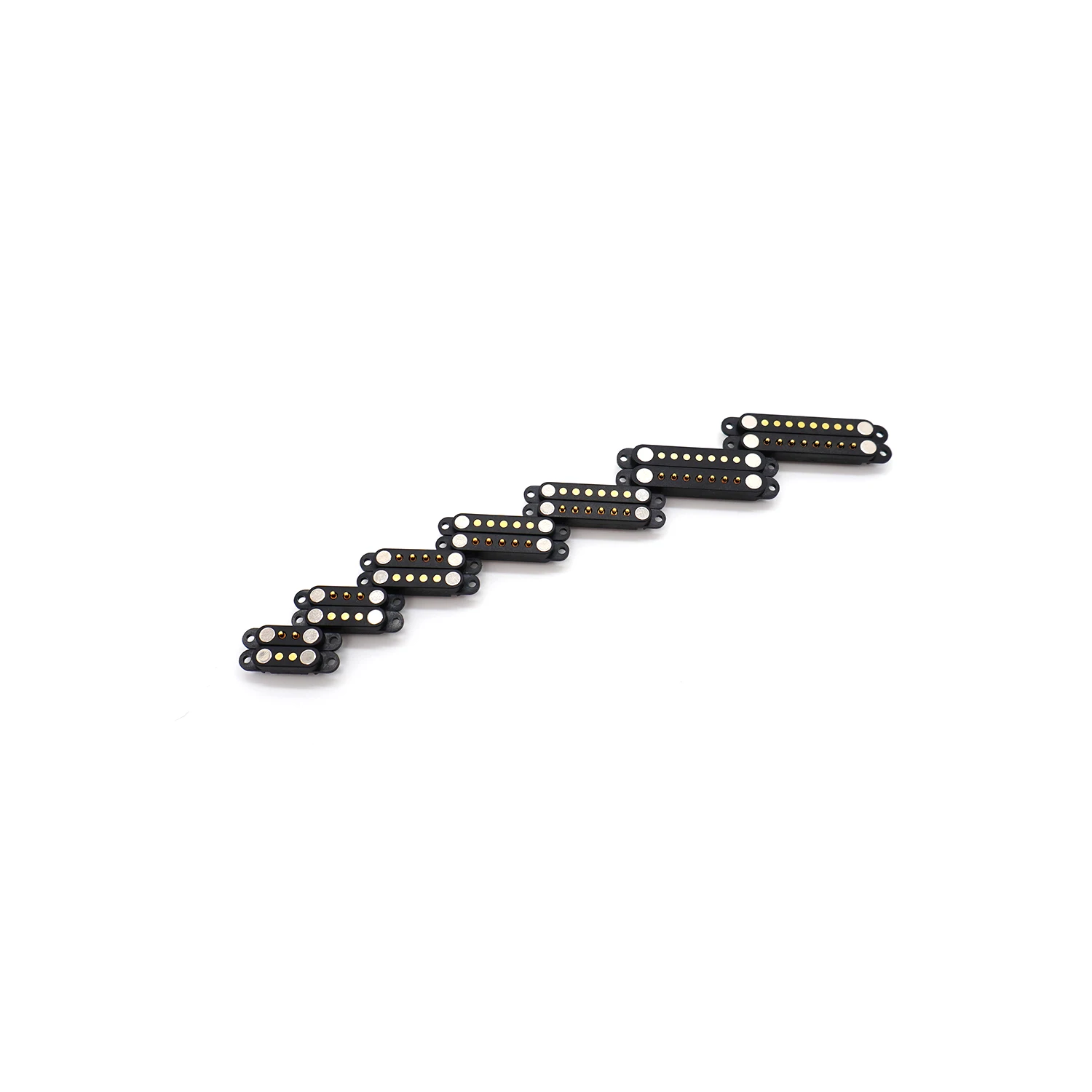 YSIDO Magnetischer Pogo-Pin-Stecker, 2P, 3P, 4P, 5P, 6P, 7P, 8P, Pogopin, männlich, weiblich, federbelastet, 2A DC-Steckdose, magnetischer Stecker – Detail 2