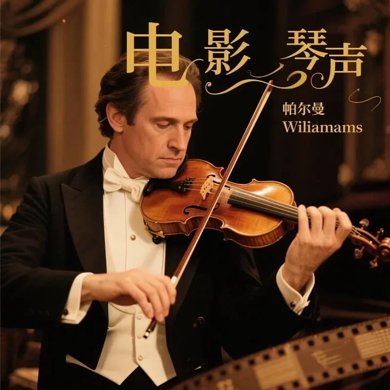 Musique de film 1 + 2 : Interprétation du violon de la bande originale classique du film sur CD pour Perlman et Williams