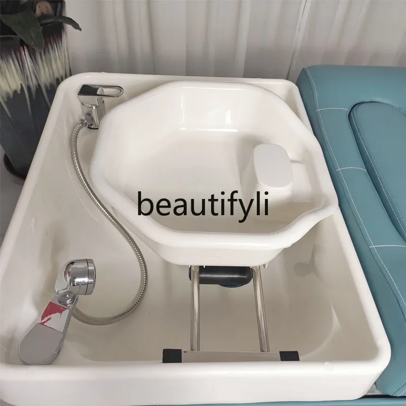 SPA machine Thai shampoo bed accessories head treatment basin fumigation cover hair basin lid pillow faucet size customization