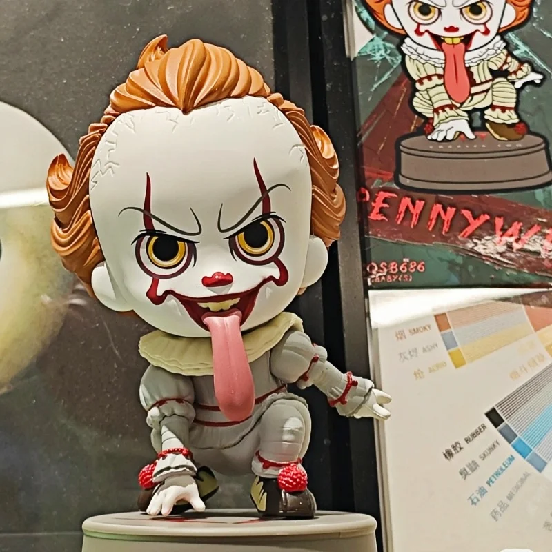 

HotToys Joker Resurrected Pennywise COSBABY Мини-коллекция кукол, одиночный набор-фигурка, игрушечное украшение для дисплея