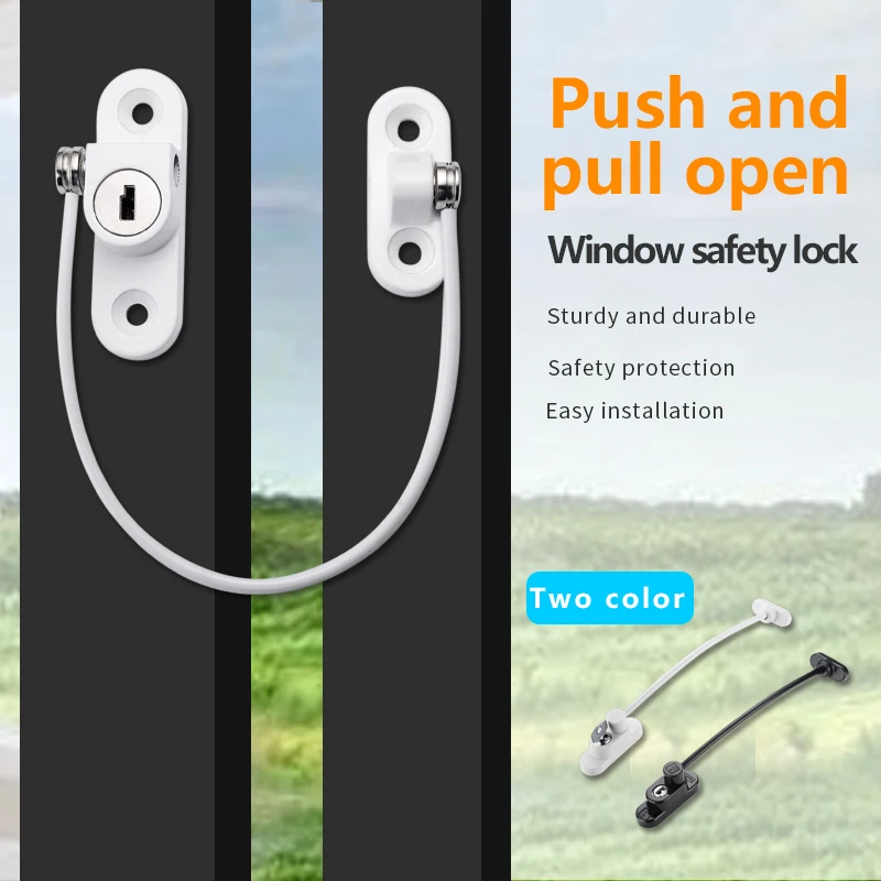 

Child Window Safety Locks Adjustable Window Limiters Door Locks Anti-open Child Safety Lock Baby Safety Accessories Protection