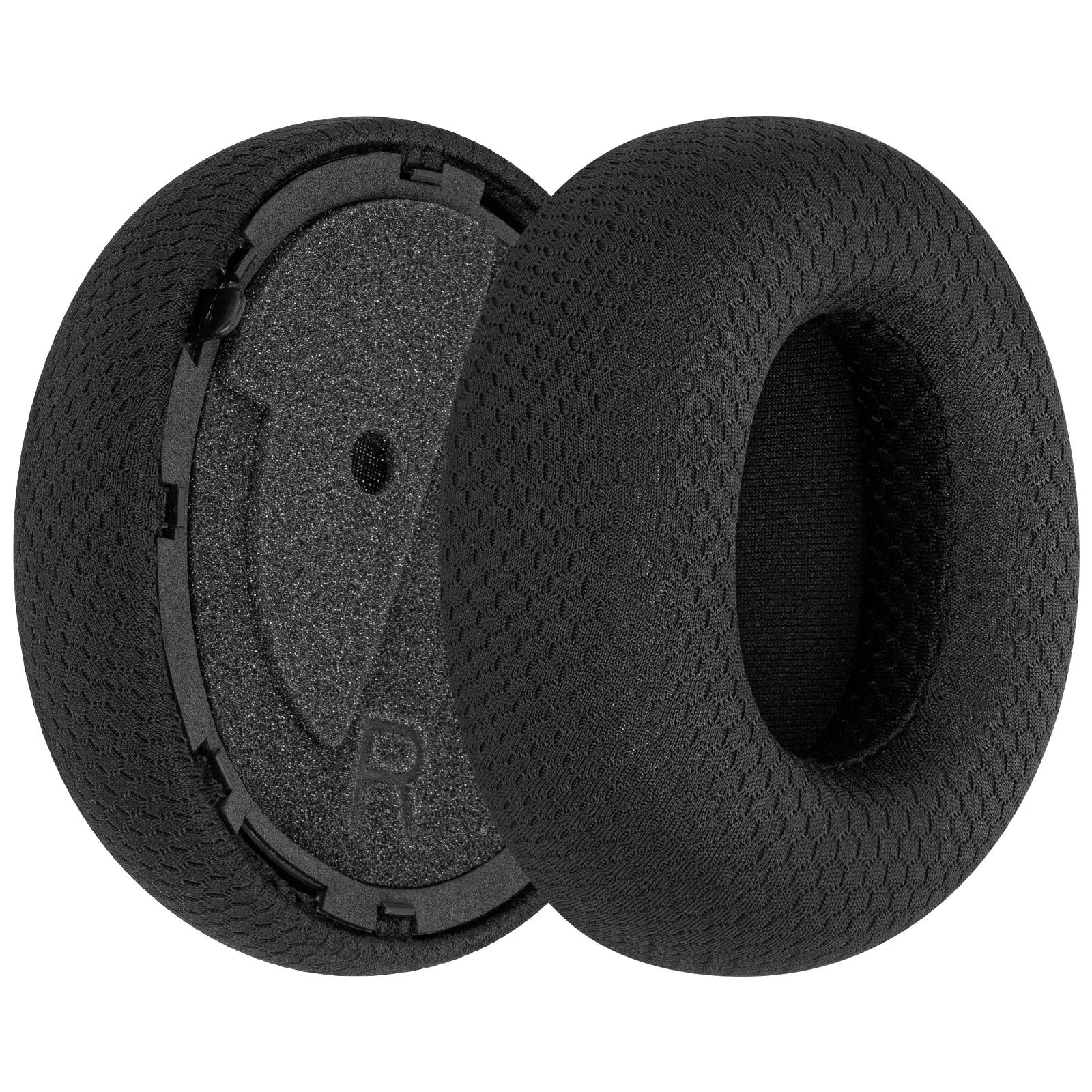 Geekria Comfort Mesh Fabric Replacement Ear Pads for Turtle Beach Stealth Pro Headphones