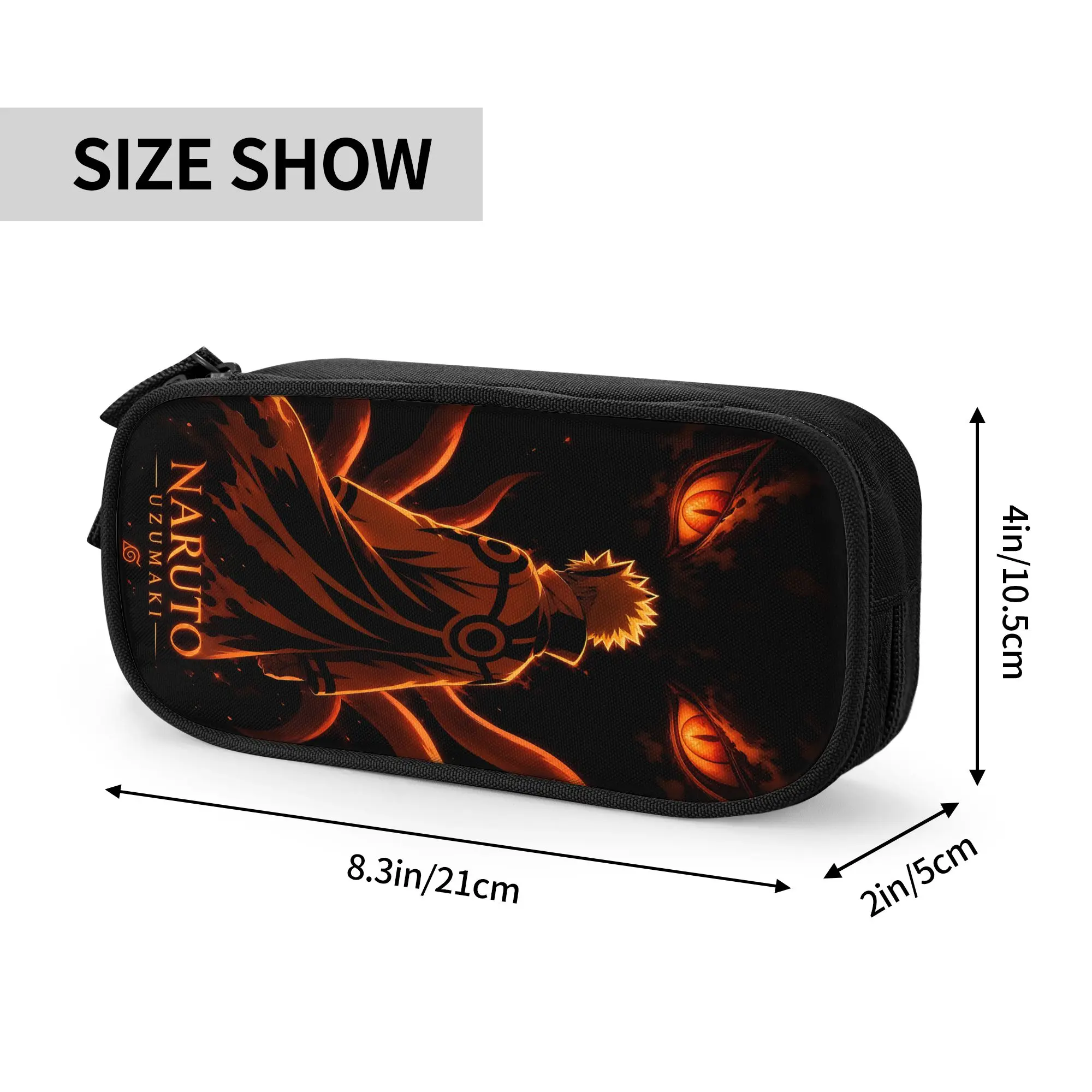 Custom Naruto Anime Theme Large Capacity Bags for Child Uzumaki Handheld Study Bag for Boys Gilrs Kids