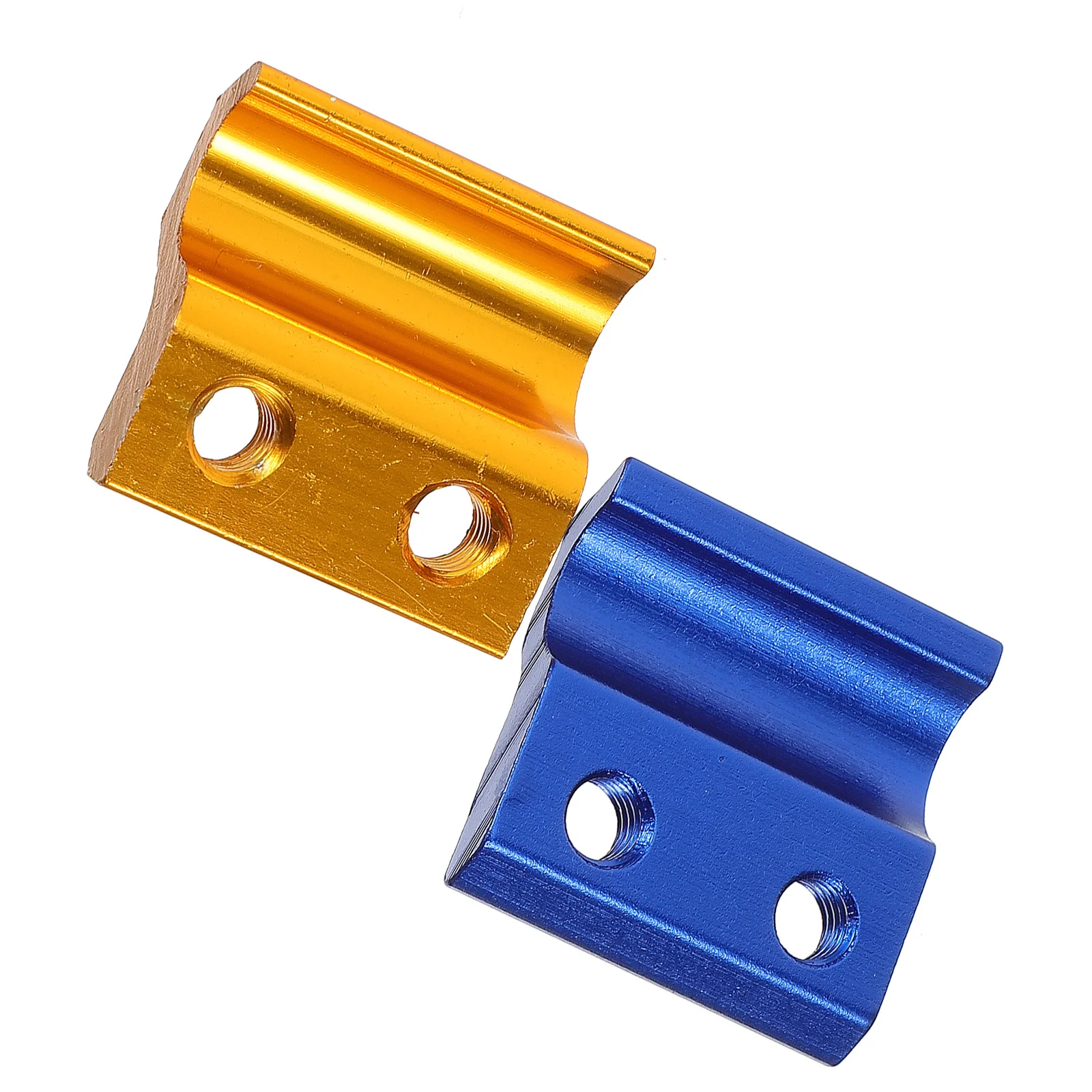 

2Pcs Motorcycle Parts Clamp Brackets Metal Lightweight Cable Holders Secure Hose Guide for Off Road Riding Shifter Cable Buckle