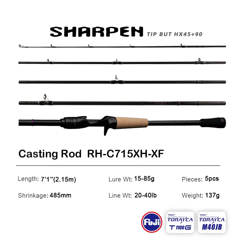 PURELURE SHARPEN トラベルソフトルアー ロングスピニングと