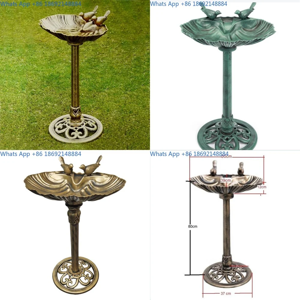 

Garden outdoor plastic bird feeder, shell bird basin, shell bird bathtub, breeding box