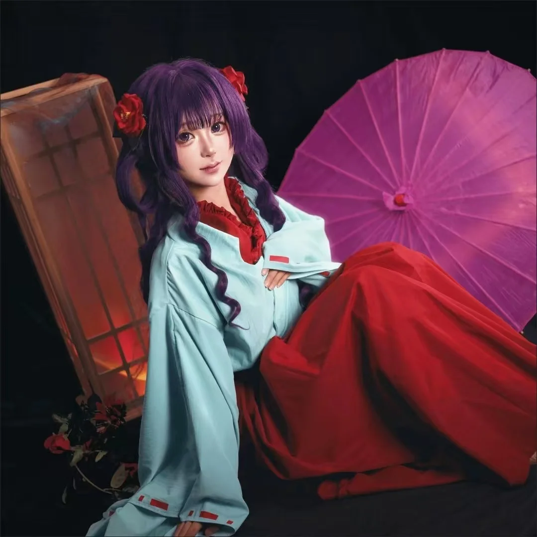 

Jibaku Shounen Hanako-kun Cosplay, Akane Aoi Miko Outfit Full Set