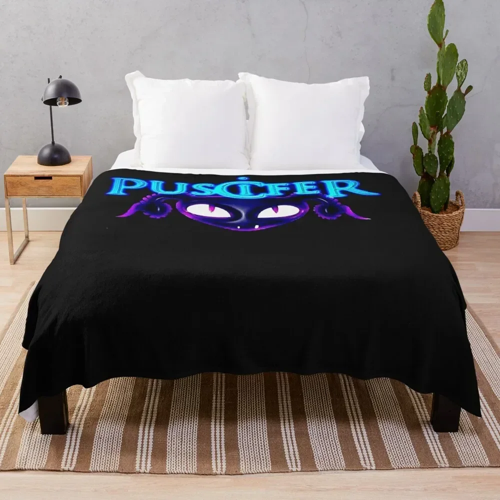 

Best Logos Puscifer Rock Band Exselna Perfect Gift Classic T-Shirt Throw Blanket Decorative Sofas heavy to sleep Blankets