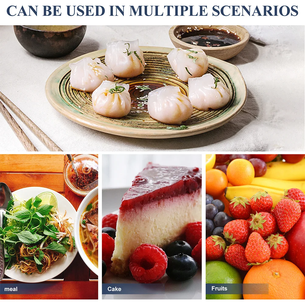 

2Pcs Cake Glass Dome Transparent Cover Home Dessert Display Protective Multi-Function Food Snack Display Dome Glass Cake Cover