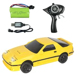 LDRC LDA01 LDA02 RX7 NSX RTR 1/18 2.4G 2WD RC Car Drift Vehicles LED Lights Full Scale Controlled Model Children Toys Gifts