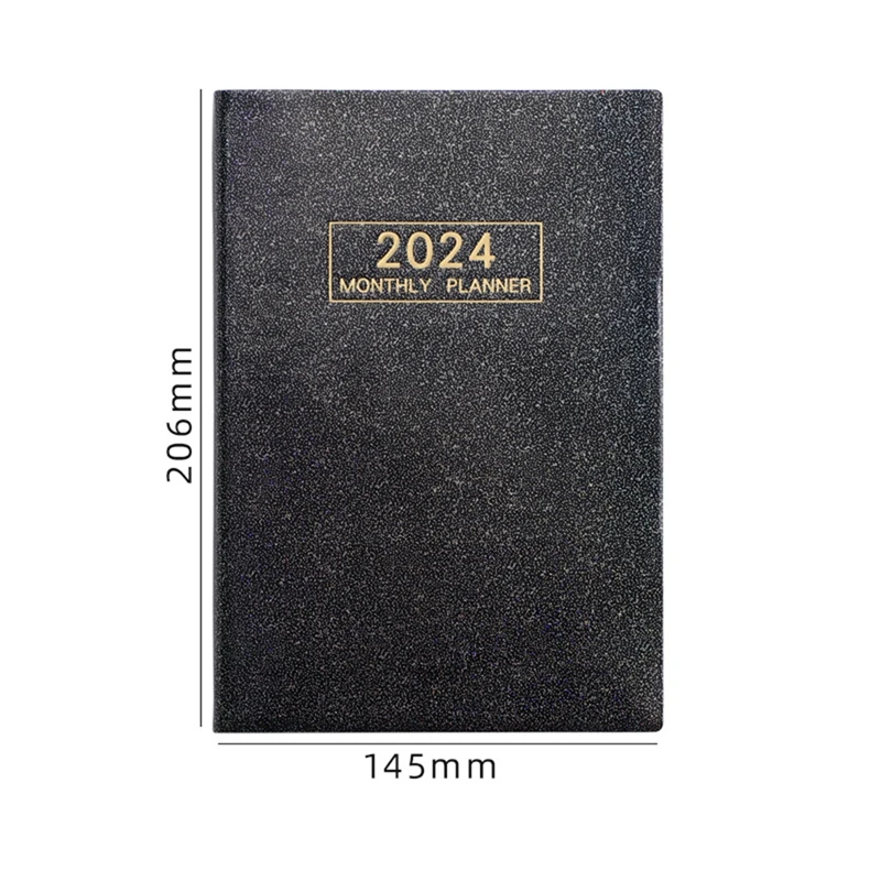 24 Hour Weekly And Monthly Appointment Book 2024 Minimalist Teacher Planner Annual Planner With Time Slots